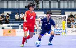 Tuyển futsal nữ Việt Nam đăng quang tại Thái Lan