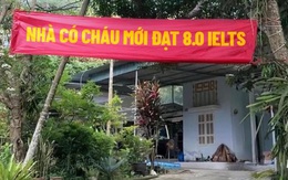 Ảnh vui 30-9: Cả nhà căng băng rôn mừng đứa cháu đạt 8.0 IELTS