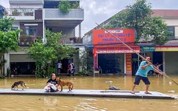 Nước sông Cầu dâng cao, Thái Nguyên di dời 50 hộ dân trong đêm