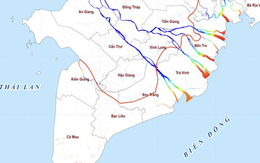 Xâm nhập mặn ở Đồng bằng sông Cửu Long duy trì ở mức cao