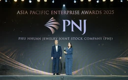 PNJ lập cú đúp giải thưởng tại Asia Pacific Enterprise Awards 2025