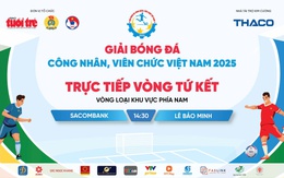 Trực tiếp: Trận Sacombank gặp Lê Bảo Minh - Tứ kết Vòng loại khu vực phía Nam