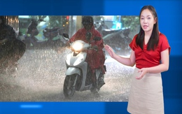 Thời tiết đêm 14 ngày 15-10: Ba miền nhiều nơi mưa to, Hà Nội và TP.HCM mưa nhỏ