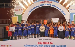 Cầu thủ của đội Công đoàn Đồng Nai 3 giành giải vua pha lưới với 8 bàn thắng