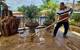 Nửa đêm, dân tháo chạy vì bùn đất từ công trường cao tốc Quy Nhơn - Chí Thạnh ập xuống nhà