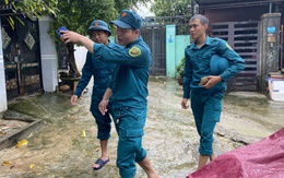 Quân khu 5 huy động xe thiết giáp, ca nô, trực 100% quân số ứng phó bão Thần Gió