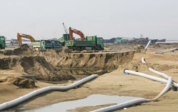 Đô thị lấn biển 2.870ha tại Cần Giờ đã san lấp gần xong, giai đoạn 1 hoàn thành trong tháng 11