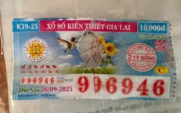 Chủ nhân tờ vé số độc đắc 2 tỉ đồng bị rách đã được trả thưởng