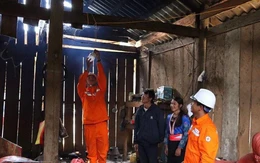 Làng đồng bào Dao, Tày vùng núi Gia Lai đã có điện lưới quốc gia