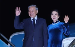 Tổng Bí thư Tô Lâm và Phu nhân lên đường thăm chính thức Anh