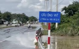 Nước lũ sông Lũy rút, quốc lộ 1 qua Lâm Đồng thông suốt trở lại