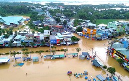 Flycam 'rốn lũ' Đại Lộc ở Đà Nẵng