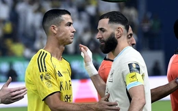 Ronaldo bị đội của Benzema loại khỏi King's Cup dù chơi hơn người