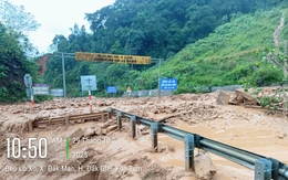 Đường Hồ Chí Minh nhiều điểm sạt lở, có điểm sạt lần 3, giao thông chia cắt hoàn toàn