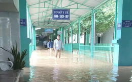 Bệnh viện bị cô lập giữa biển nước: Vẫn duy trì khám chữa bệnh, đang 'tiếp' nhiên liệu