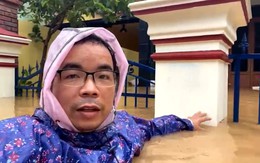 Nhiều nơi ở Đà Nẵng còn ngập sâu, Huế dự báo nước lũ có thể dâng trở lại