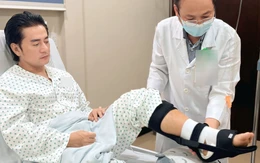 Trương Minh Cường đứt gân gót chân vì cứu bóng pickleball