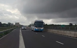 Cao tốc Vĩnh Hảo - Phan Thiết đã thông đường sau khi nước rút