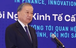 Tổng Bí thư Tô Lâm phát biểu tại Hội nghị Kinh tế cấp cao Việt Nam - Anh