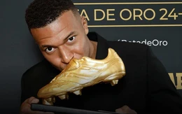 Nhận Chiếc giày vàng châu Âu, Mbappe tuyên bố: 'Tôi không còn như trước nữa'