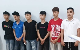 Bắt nhóm thanh thiếu niên gây rối trật tự công cộng, vô cớ dùng dao tấn công người đi đường