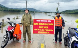 Hồ chứa xả nước điều tiết lũ để đón mưa lớn, nước ở các sông tại Đà Nẵng lại lên