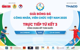 Trực tiếp: Trận Sacombank gặp CĐ An Giang - Tứ kết 3 Vòng chung kết toàn quốc