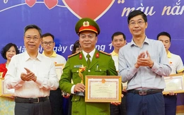 Thiếu tá công an 61 lần hiến tiểu cầu và chạy xe '0 đồng' giúp bệnh nhân nghèo