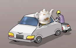 Nhiều tài xế thèm 'uống nước trà' vậy sao?