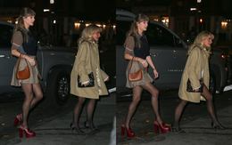 Sabrina Carpenter 'đọ chiều cao' cùng Taylor Swift