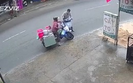 Bị đấm không trượt phát nào vì vô cớ gây sự với người phụ nữ