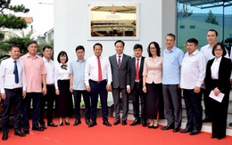 Gắn biển 3 công trình tiêu biểu ngành xây dựng chào mừng Đại hội Đảng bộ Chính phủ lần thứ I