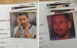 Cô giáo gây bão mạng khi dùng biểu cảm của Messi để 'chấm điểm'
