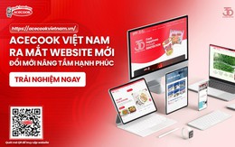 Acecook Việt Nam ra mắt website mới nhân dịp kỷ niệm 30 năm