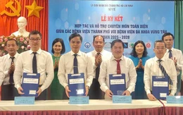 8 bệnh viện tuyến cuối tại TP.HCM hỗ trợ toàn diện cho Bệnh viện Đa khoa Vũng Tàu