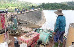 Ứng cứu hồ chứa 1,7 triệu mét khối nước ở Lâm Đồng trước nguy cơ vỡ đập