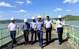 Đoàn công tác EVNGENCO2 làm việc tại Công ty Thủy điện An Khê - Ka Nak