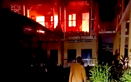 Phát hiện một thi thể sau vụ cháy ở trường mầm non ở Lào Cai