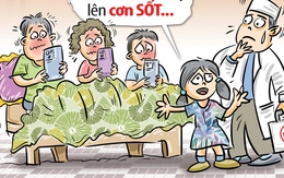 Cả nhà con bị sốt bác sĩ ơi