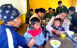 Hai con của nạn nhân vụ sạt lở vùi 3 người ở Đà Nẵng được bộ đội nhận nuôi