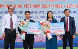 Trường đại học Đồng Tháp tặng 500 triệu đồng cho giảng viên đạt chuẩn giáo sư