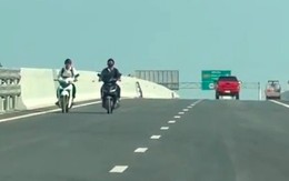 Chưa thông xe cao tốc Biên Hòa - Vũng Tàu, xe máy và ô tô đã ồ ạt chạy