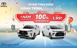 Veloz Cross khuyến mại đến 100% thuế trước bạ và 1 năm bảo hiểm