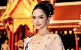 Hương Giang có thành tích đầu tiên trước bán kết Miss Universe
