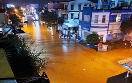 Lũ trên sông Vu Gia, Thu Bồn đang lên lại, một số nơi thấp trũng bị ngập