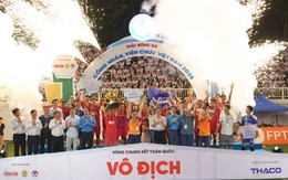 Sacombank đăng quang Giải bóng đá công nhân, viên chức Việt Nam 2025