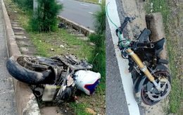 Tai nạn giao thông giữa mô tô phân khối lớn và xe máy, người lái mô tô thiệt mạng