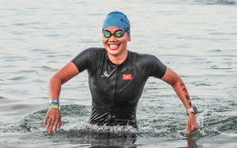 Ánh Viên khoe thi 3 môn phối hợp, kết quả thế nào mà nhận ngàn tim?