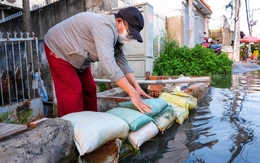 Mây dông phát triển gây mưa tại TP.HCM, thêm triều cường cũng ở mức cao