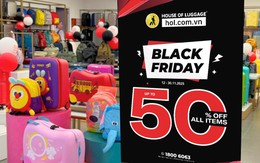 Săn vali hàng hiệu dịp Black Friday giảm đến 50% tại House Of Luggage
